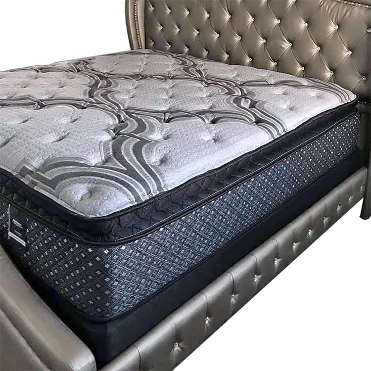 Matelas de lit moderne en mousse à mémoire de forme, pour meubles de maison dans une boîte king size