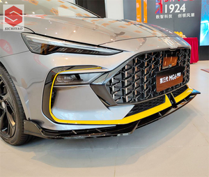 MG 6ชุดสปอยเลอร์ด้านหน้ารูปตัว A,สปอยเลอร์หน้าสปอยเลอร์ ABS สปอยเลอร์หลัง2021 MG6 Pro กันชนหน้าดิฟฟิวเซอร์ - Product Image 3
