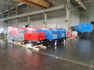 Liutech LUY130D-10专业电动空气压缩机10巴13 M3/min建筑工具工程钻机船厂爆破