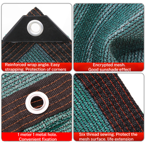 Neues Material HDPE Hohe Schatten rate Sonnenschutz netz Landwirtschaft szaun Schatten netz - Product Image 6