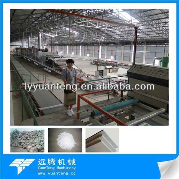 Plaster Making Production Line From China