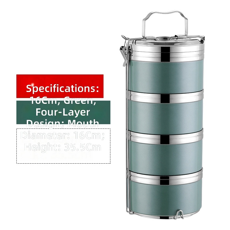 Green-caliber 16cm four layers
