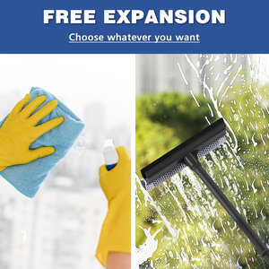 Hot-bán cửa sổ Cleaner squeegee gạt nước hộ gia đình công cụ làm sạch phụ kiện microfiber Cleaner squeegee cho khuyến mãi - Product Image 3