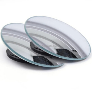 可调360旋转无框后视镜广角凸侧镜倒车辅助后视小镜 - Product Image 1