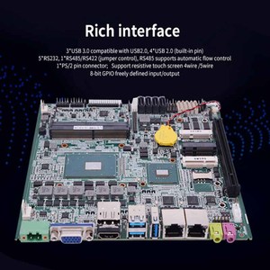 Intel Core I7 7700HQ 7th Gen CPU Mainboard Dual DDR4 With 3xUSB 6 COM 2xLAN 2 Mini Pcie Mini ITX Industrial Motherboard - Product Image 5