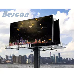 BESCAN Anpassbares festes LED-Anzeige feld für den Außenbereich Vielseitige Anpassungs optionen für Video mit beweglichem Kopf mit sieben Segmenten und LED-Waschung - Product Image 1