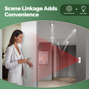 Tuya Wifi PIR Passiver Infrarot sensor zur Erkennung von Menschen Smart Life Presence Detector Menschlicher Bewegungs sensor Home Security System - Product Image 4