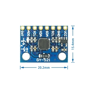 Sensori giroscopici a 3 assi + modulo accelerometro a 3 assi GY-521 MPU-6050 modulo MPU6050 - Product Image 4