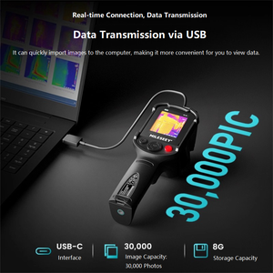 กล้องถ่ายภาพความร้อนแบบมือถือ MiLESEEY TR10 ความละเอียดภาพความร้อน 192x192 ความไว <50mk ความละเอียดจอแสดงผล 240x240 <span class=keywords><strong>6</strong></span> สี - Product Image 2