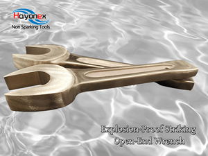 Không phát ra tia lửa nổi bật mở-end cờ lê, nhôm Bronze chống cháy nổ công cụ cờ lê dụng cụ cầm tay - Product Image 5