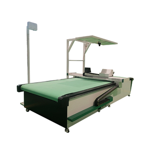 TC Made in China oszillieren des Messer Leders chneide maschine Leder tuch maschine Leder rolle zu Blatt maschine Mit ISO - Product Image 1