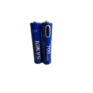 แบตเตอรี่ลิเธียม AAA แบบชาร์จไฟได้ชนิด C แบตเตอรี่ลิเธียมขนาด1.5V 2 4 5 6 10แพ็กใช้ซ้ำได้ - Product Image 2