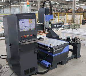 Jinan mejor precio 1530 2040 6090 máquina enrutadora CNC de madera 3 ejes carpintería NC Studio Mach3 Siemens Syntec Richauto DSP Control - Product Image 3