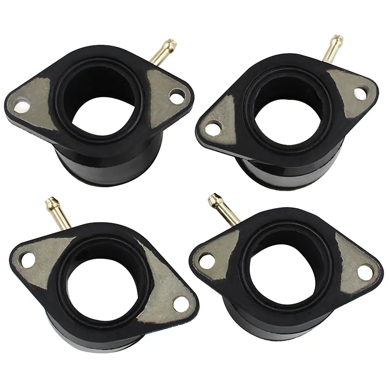 Carburador de motocicleta con interfaz de goma, XJ650 colector de admisión para Yamaha, Max XJ750, Seca XJ 650, 5G2-13586-02-00, 5G2-13596-01-00