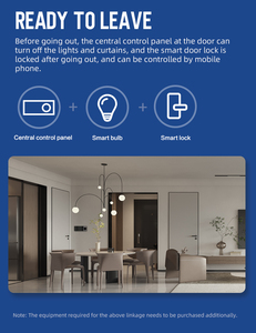 UEMON-Sistema de hogar inteligente de 6 pulgadas, completamente automático, Tuya, inalámbrico, Wifi, control de electrodomésticos, pantalla táctil, Android, operación eléctrica - Product Image 6