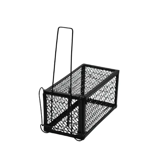 Humane Live Rat Rongeur Animal Catcher Cage Extérieur Métal Rongeur Cage Piège pour Renard Chipmunk