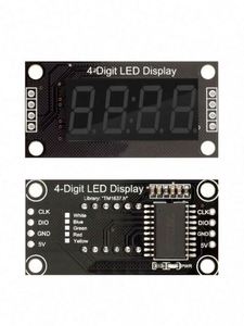 0,36 "Zoll LED-Digital anzeige modul 4-stelliges 7-Segment-Zeituhr Display Tube Driver Board I/O 5-Farben-DIY-Kit für Ardui - Product Image 2