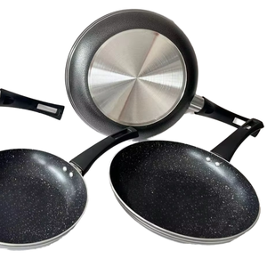 <strong>20</strong>/22/24/26/28CM Squeeze Double Bottom Frying Pan Non Stick Pan Cooking Kitchenware Pot <strong>Set</strong> Kitchen Cookware Pots