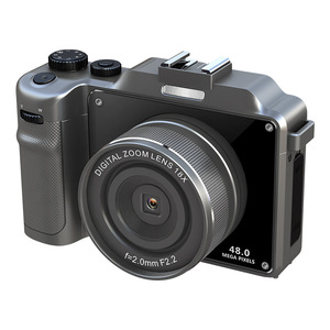 กล้องดิจิตอล48MP สำหรับถ่ายภาพกล้อง4K พร้อมกล้องหน้าและหลังเลนส์คู่หน้าจอดิจิตอลขนาด3.0นิ้ว18X ซูม - Product Image 1