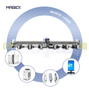 MKLASER MK-12036T3C tre mandrino Auto carico e scarico tubo smussatura macchina di taglio - Product Image 4