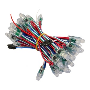 GS8208 <strong>Pixel</strong> <strong>Led</strong> if Damaged 1pc <strong>Led</strong> Don't Effect All <strong>Led</strong> Working 12mm Round <strong>Node</strong> Smart RGB DC12V Programmable and Auto Both OK - Product Image 3