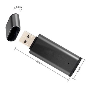 Mini grabadora de sonido de alta sensibilidad 64GB Almacenamiento Auriculares Grabación de voz con reproducción - Product Image 1