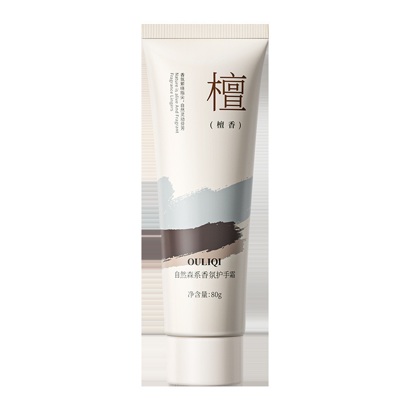 Ouliqi natural forest hand cream 80g-sandalwood