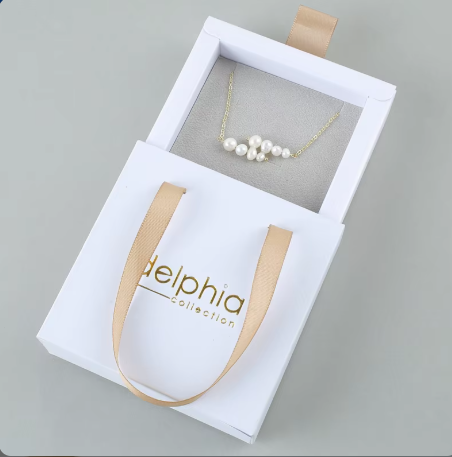 White with jewelry foam