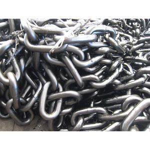 Sıcak daldırma galvanizli U1 U2 U3 gemi Studless bağlantı çapa zinciri bağlantı boyutu (6Dx3.5D) deniz açık çapa bağlantı zinciri - Product Image 6