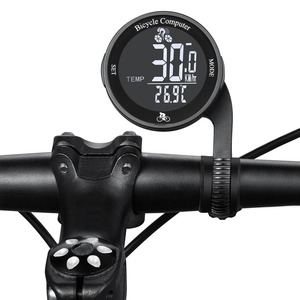 Ordenador inalámbrico para bicicleta, odómetro impermeable para bicicleta, pantalla LCD multifuncional, medidor de bicicleta de montaña - Product Image 2