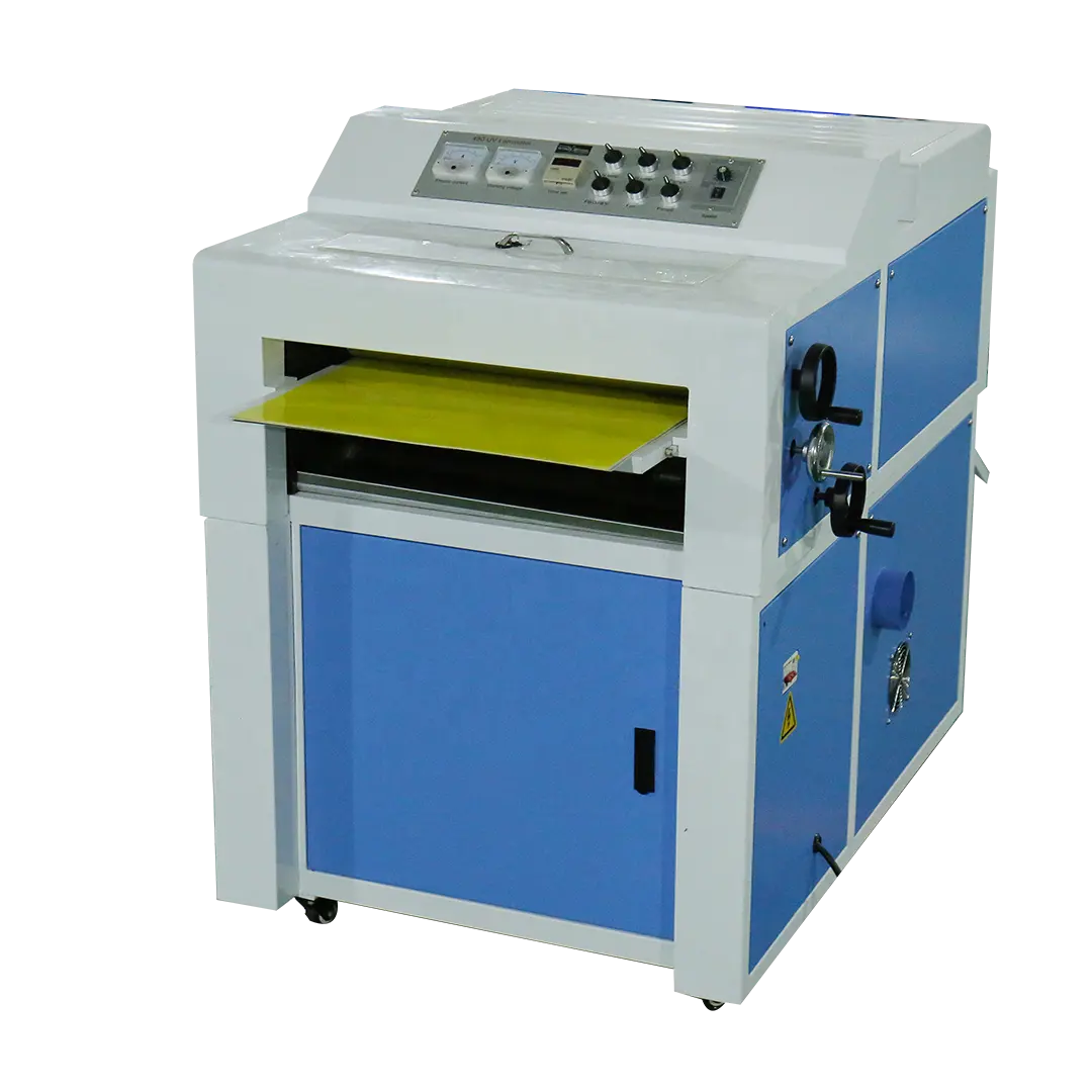 Máquina de revestimento uv de papel da verniz, dupla 100 automática 480 uv