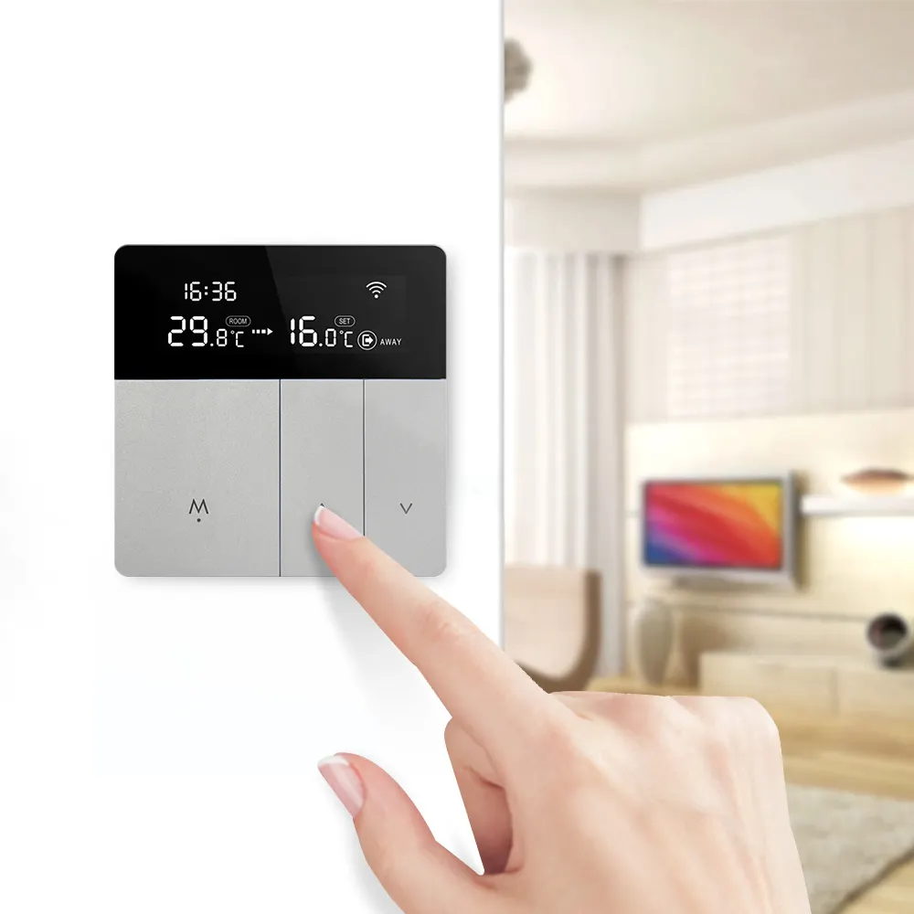 Termostato intelligente termostatico digitale programmabile intelligente del termostato del regolatore di temperatura
