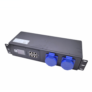 防水三相電気入力380V出力、インテリジェントPDUソケットsnmp modbusTCPプロトコルサブモニタリングおよび制御 - Product Image 2