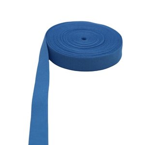 Correas elásticas de costura coloridas de alta calidad, correas de poliéster de ancho personalizado, banda elástica plana para ropa - Product Image 3
