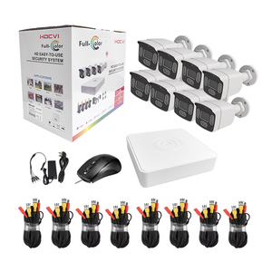 Açık 8CH 4K insan algılama saldırı algılama 2MP CCTV sistemi Full HD Bullet XVR kiti XVR NVR güvenlik kamerası sistemi - Product Image 6