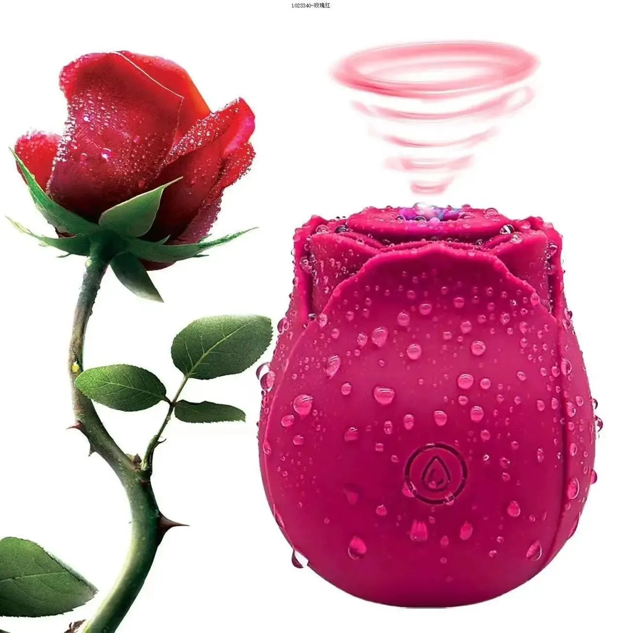 Jado grosir alat pemijat pribadi wanita getar penggetar mawar penghisap klitoris mainan seks dewasa Juguete seksual