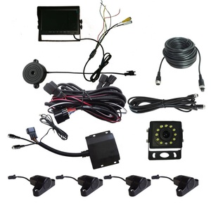 Truck Bus Car 7 Inch on Board Display Truck <strong>Sensor</strong> Visual <strong>Reversing</strong> Radar 4 Probe HD Video Parking <strong>Sensor</strong> <strong>System</strong> Rearview Camera - Product Image 6