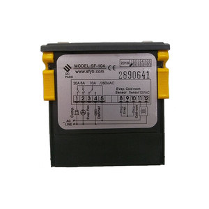 Controlador de temperatura de refrigeración de entrada dual de descongelación SF104 entrada dual con sensor NTC - Product Image 3