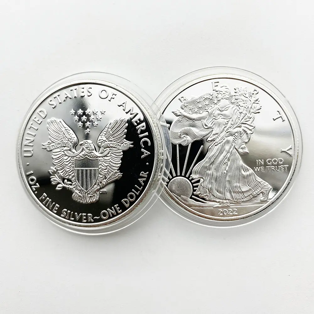 1900 2006 ~ 2022 18 verschiedene Jahre benutzer definierte Großhandel USA Silber adler Freiheit Goldmünze
