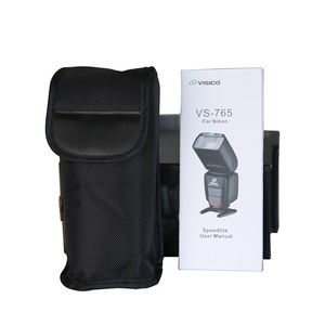 Visico Vs-765 flaş şarjlı Led ışık kamera için flaş ışığı kamera flaşı ışıkları fotoğraf - Product Image 5