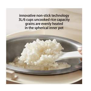 6 <strong>Cups</strong> 1.2 <strong>Quarts</strong> IH Rice Cooker with High-Pressure Induction Heating, Auto Steam Clean, Voice Guide, for Multi Grain Cooking - Product Image 6