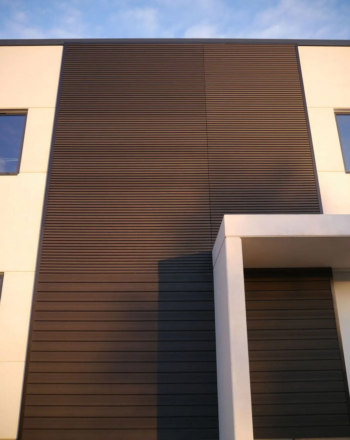Tecnologia germania esterno esterno WPC 3D legno goffrato rivestimento in plastica composito pavimento recinzione parete pannello Wpc Decking