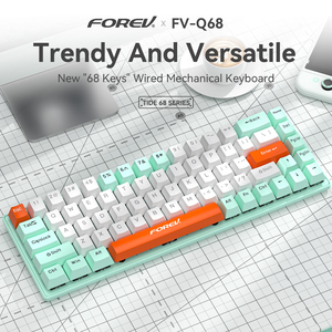 Teclado mecánico para juegos con teclas ABS retroiluminadas RGB para ordenadores y portátiles - Product Image 6