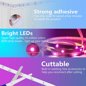 Best Selling Usb <strong>Led</strong> Bar Rgbw Strip 5050 Light 12 <strong>Volts</strong> Tira Pixel Ip20 <strong>10</strong> Meter Multi Color Linear Back Tv Backlight - Product Image 3