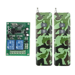 Interruttore di controllo del motore remoto senza fili interruttore a parete in metallo con codice di rotolamento - Product Image 6