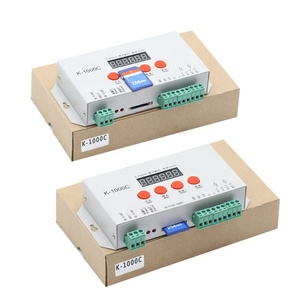 Ws2801 ws2811 DMX512 RGBW K-1000C SD-карта rgb Светодиодная лента программируемый контроллер