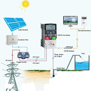 CUMARK 7.5KW DC/AC <strong>Input</strong> to AC <strong>Output</strong> MPPT <strong>Controller</strong> Solar Pool Pump Inverter for 3 Phase Water Pump