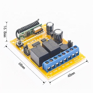 Universal Wireless Remote <strong>Control</strong> Switch DC AC 12V 24V 2CH 10A Relay Receiver Module for Various Wireless <strong>Controls</strong>