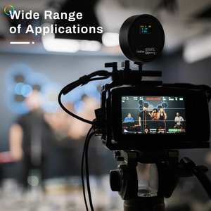 Yaratıcı Video kamera ışık RGB fotoğraf ışık App kontrolü ile, tam renkli yuvarlak taşınabilir ışık kamera çekim için YouTube - Product Image 5