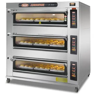 Best price Bread biscuit pizza Oven Bakery machine/food production line